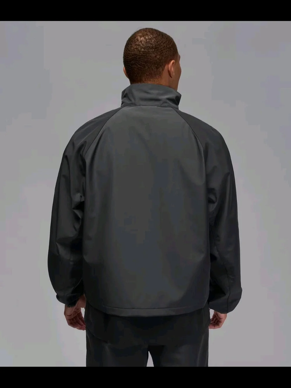 Jordan M J AIR Black Jacket hv0081-045 Men's Size XL
